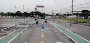ภาพบรรยากาศกการอบรมขับขี่ปลอดภัยขันพื้นฐาน (Safety Riding Course) บริษัท ซัมมิทแคปปิตอลในวันที่ 20 สิงหาคม 2563 ที่ผ่านมา